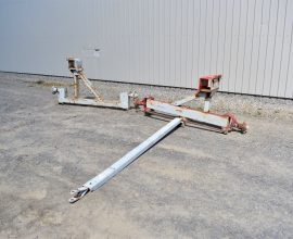 Sub frame for 4-wheels trailer