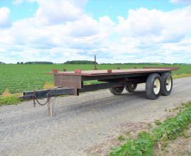 Steel trailer 84 x 19.5 feets