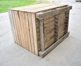 Lot of Wooden Boxes (+-152 units)