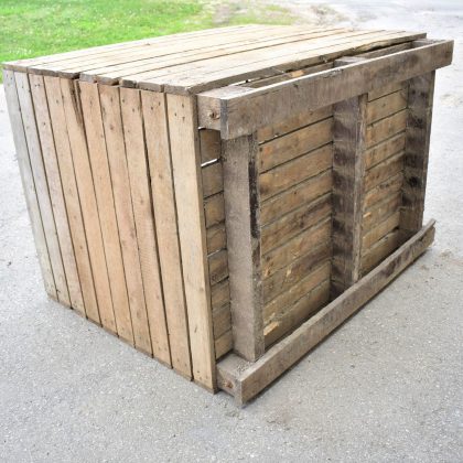 Lot of Wooden Boxes (+-152 units)