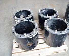 Unverferth spacers for caseIH 125-145