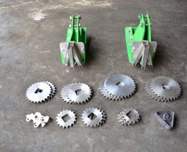 set of coulters triple Sfoggia + sprockets