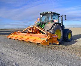 Falc Power Tiller 4,5 meter with bed shaper