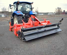 Kuhn EL62 Power Tiller with bed shaper