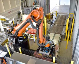 JMC-Kuka fully automated carrot bagging robot