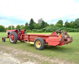 Épandeur NH 520 fumier ou compost