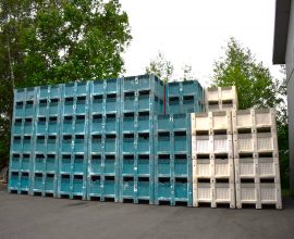 Lot de boîtes Macrobins 47 x 47 x 28 (99)