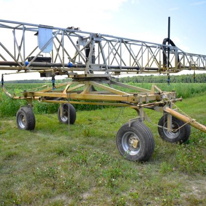 Rampe d'irrigation Harnois 240 pieds