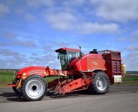 Récolteuse Moreau pour légumes-racines