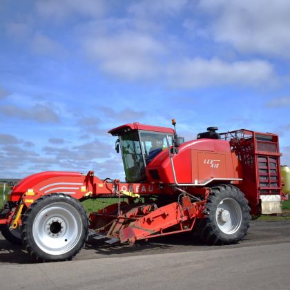 Récolteuse Moreau pour légumes-racines