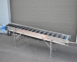 Convoyeur-élévateur en inox