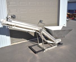 Stainless steel tilting elevator