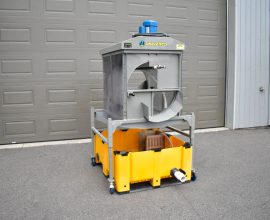 Mini-L barrel washer for vegetables