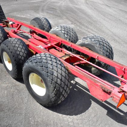 6-wheel trailer, 42 tons