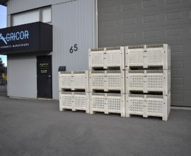 Lot de 8 Macrobins
