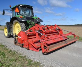 Roto-butteuse Massano pour sols lourds