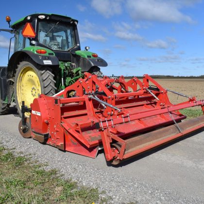 Roto-butteuse Massano pour sols lourds
